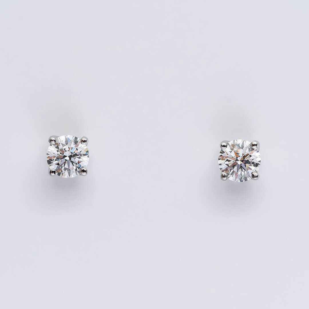 Lab Grown Brilliant Diamond Earrings