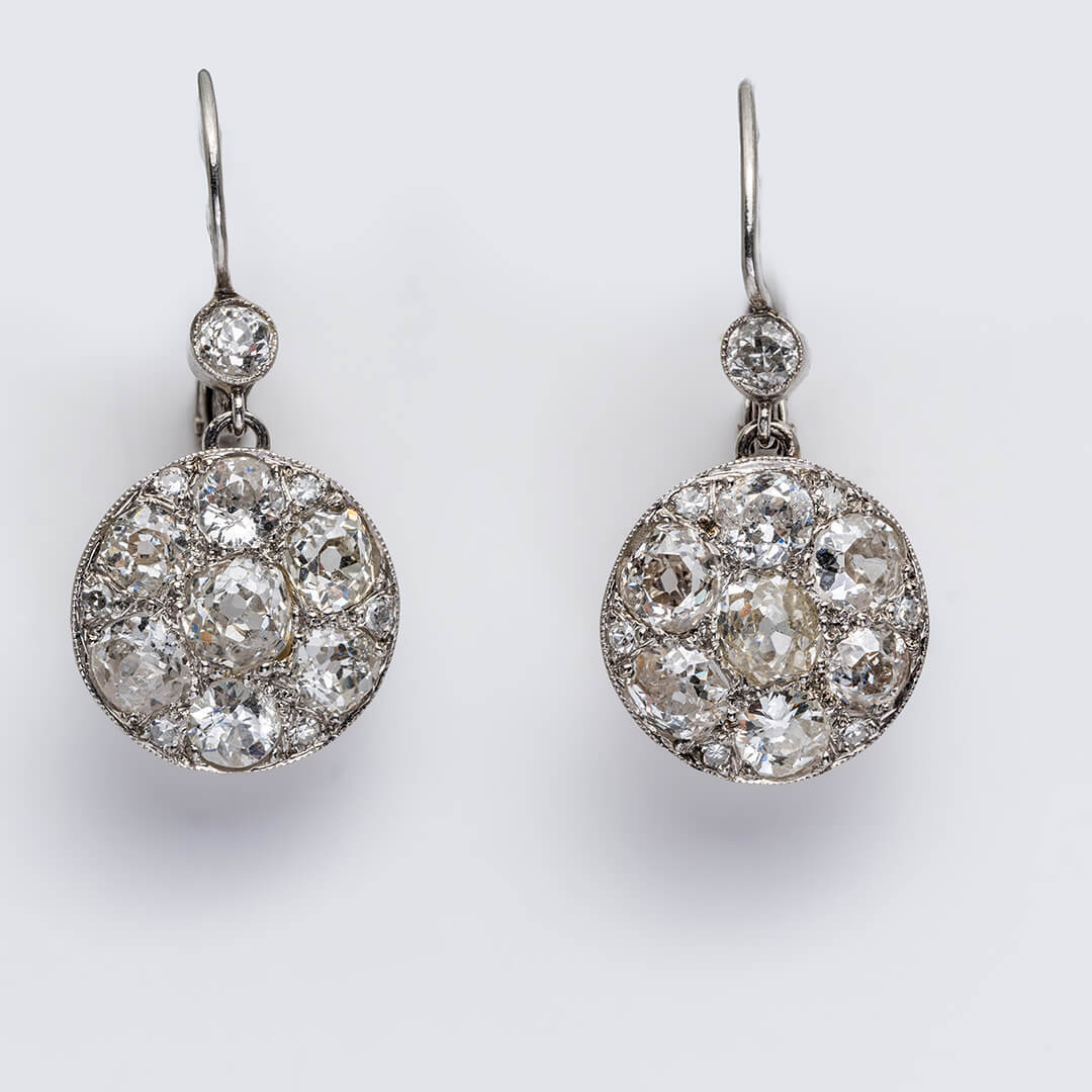 White gold and diamonds earrings 0,28 carats | DAMIANI