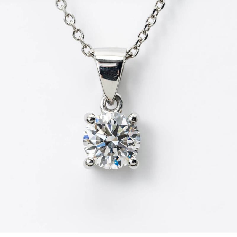 Lab Grown Brilliant Diamond Pendant
