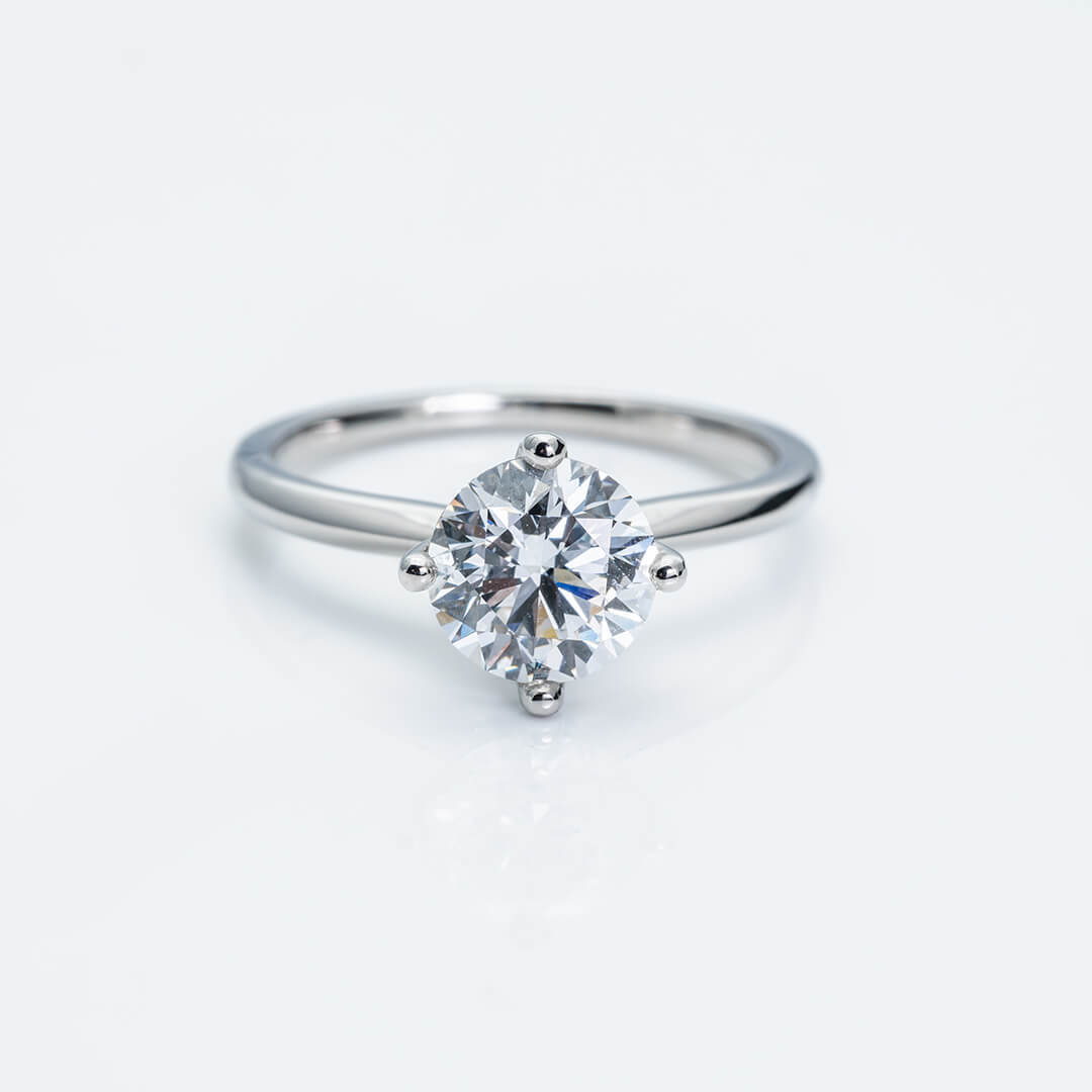 Lab Grown Diamond Solitaire Ring